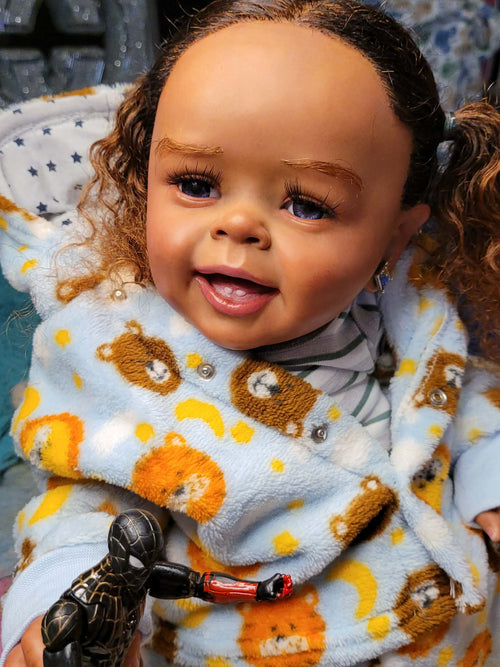 Happy Baby boy kendzie finished and Ready to Adopt
