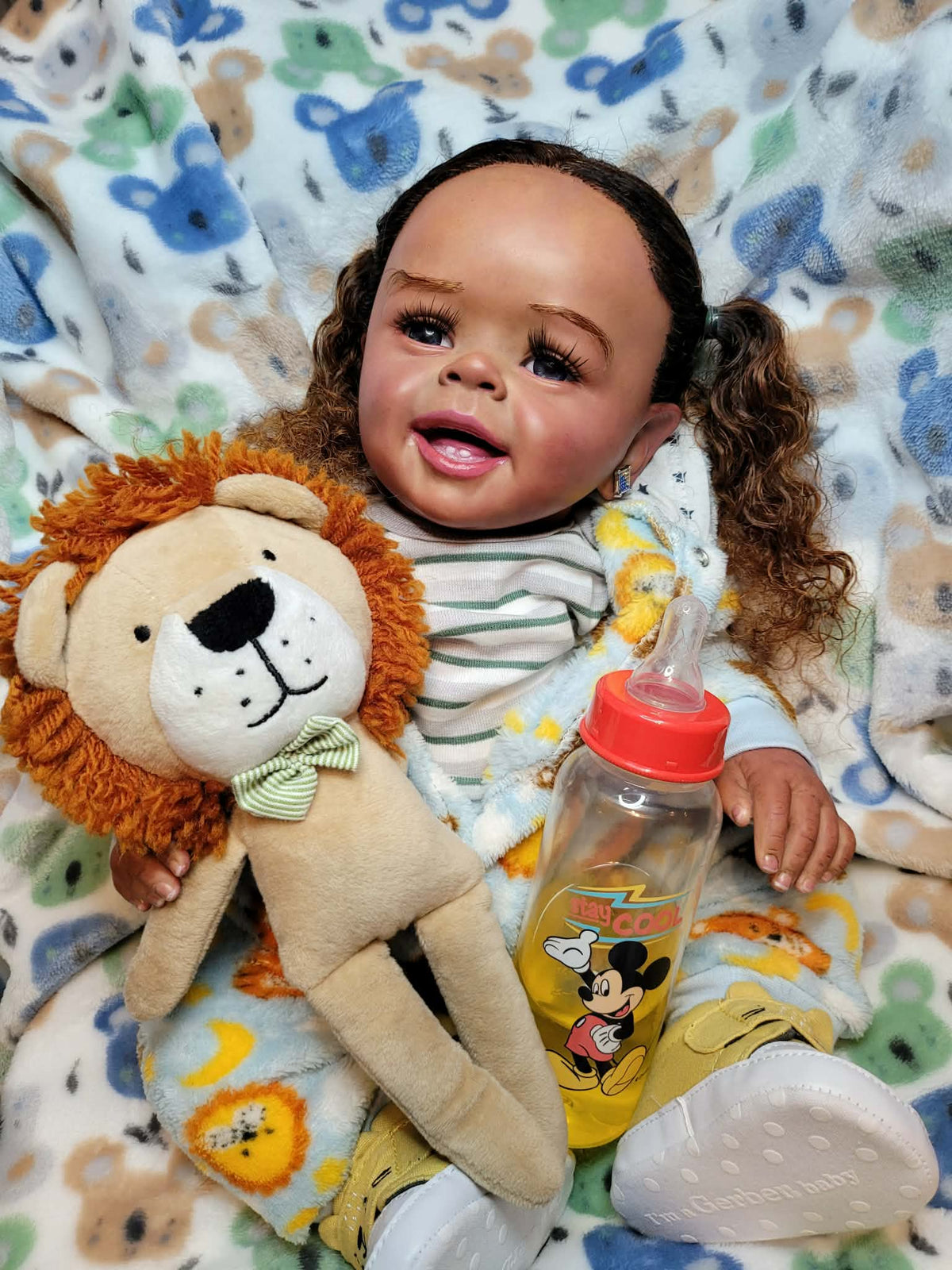 Happy Baby boy kendzie finished and Ready to Adopt