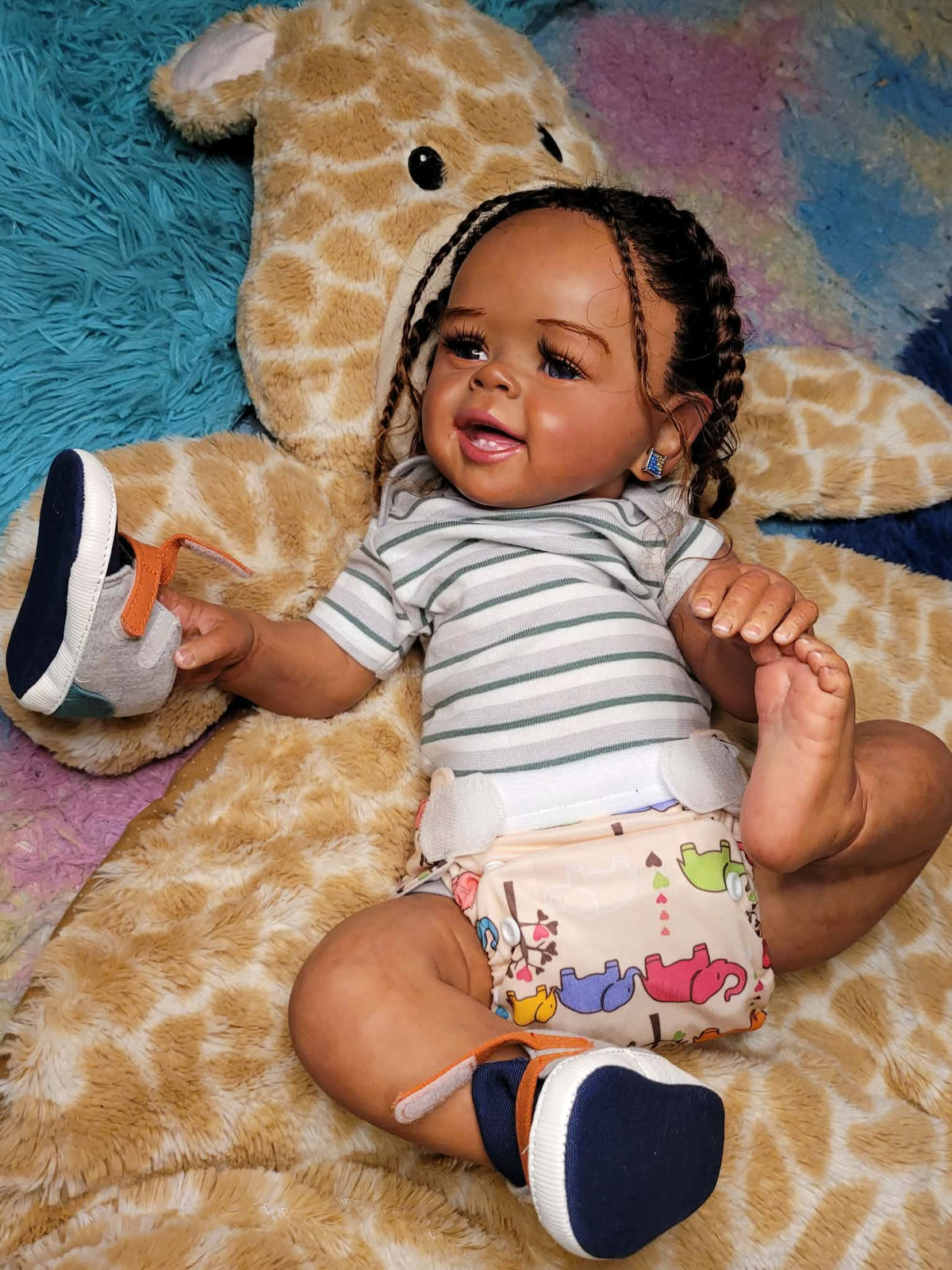 Happy Baby boy kendzie finished and Ready to Adopt